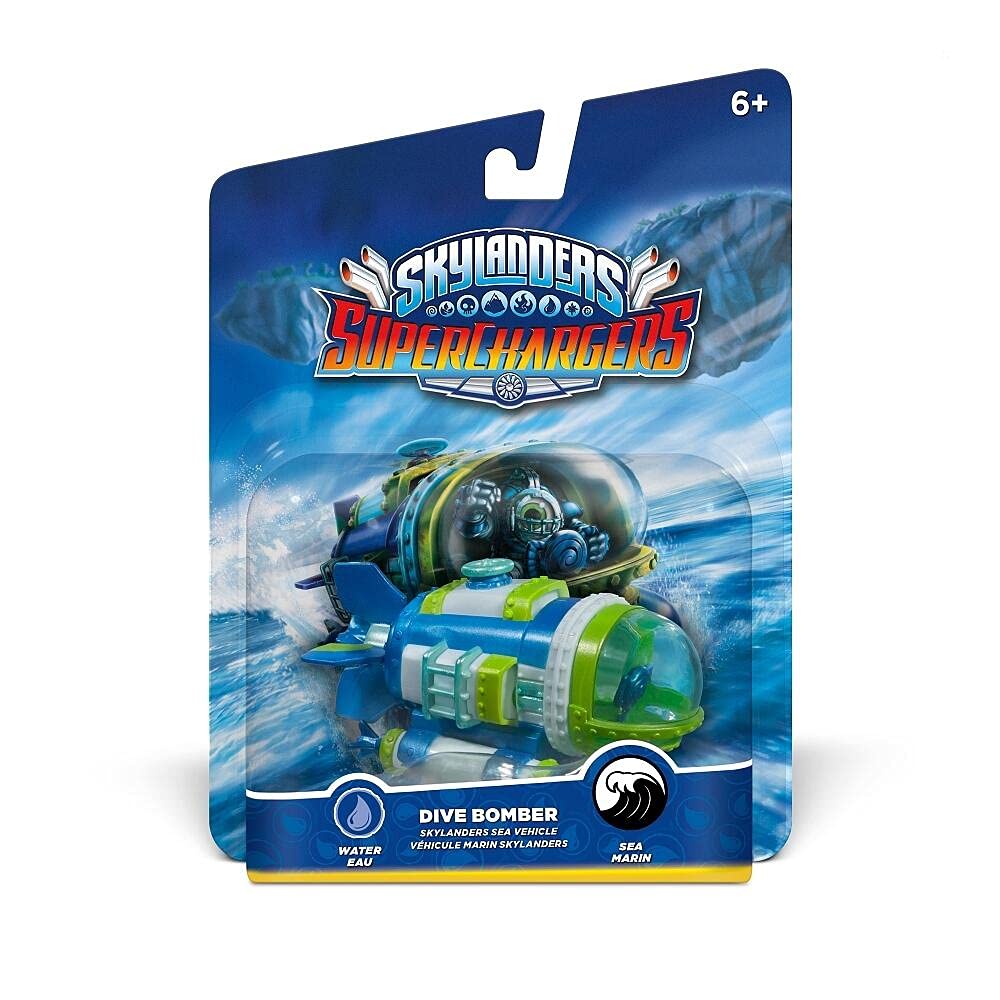 Skylanders SuperCharges - Figurine de bombardier en plongée (véhicule) Skylanders SuperCharges - Figurine de bombardier en plongée (véhicule)